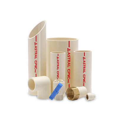 Astral CPVC Pro hot and cold water pipe