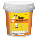 Dr. Fixit Crack-X Paste ready-to-use acrylic crack-filling paste tub