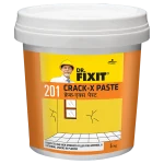 Dr. Fixit Crack-X Paste ready-to-use acrylic crack-filling paste tub