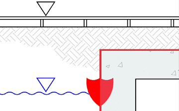 Fosroc Proofex below-ground waterproofing membrane