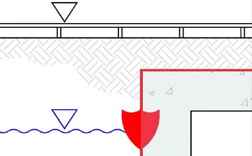 Fosroc Proofex below-ground waterproofing membrane