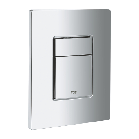 Grohe Skate Cosmopolitan chrome dual-flush WC plate