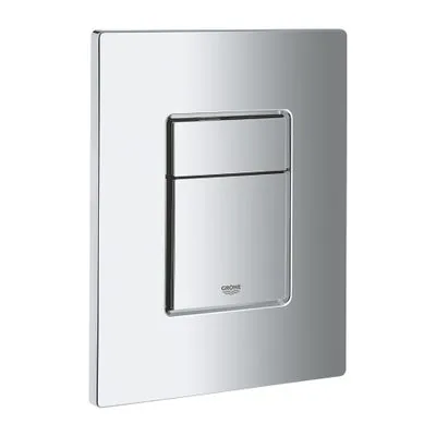 Grohe Skate Cosmopolitan chrome dual-flush WC plate