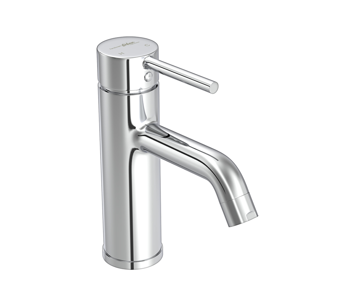 Hindware single-lever chrome basin mixer faucet