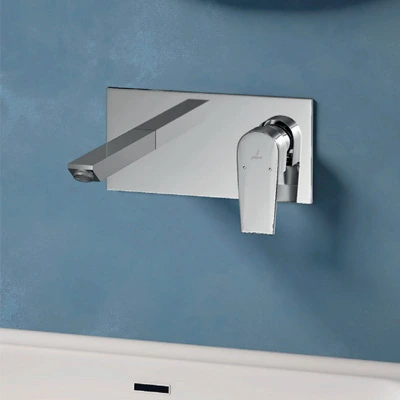 Jaquar Aria minimalist chrome basin mixer faucet