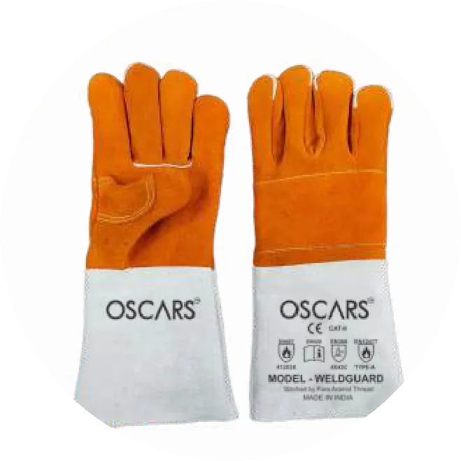 OSCARS Weldguard 12-inch leather welding gauntlet