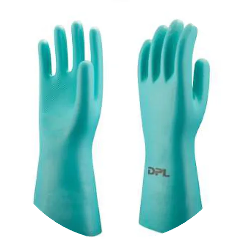 OSCARS Interface Lite Flock-lined nitrile gauntlet, EN 388 3101X