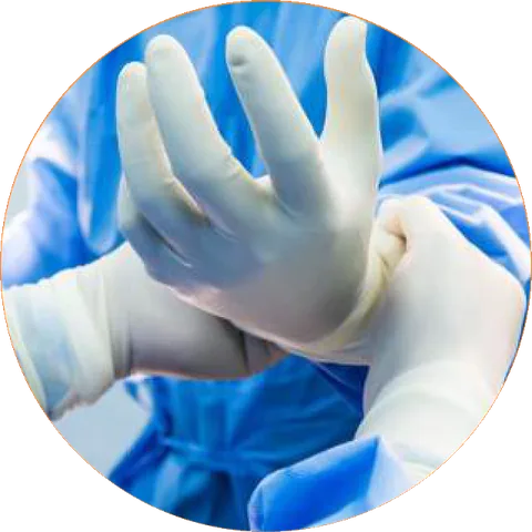 OSCARS Surgical Sterile surgical gloves
