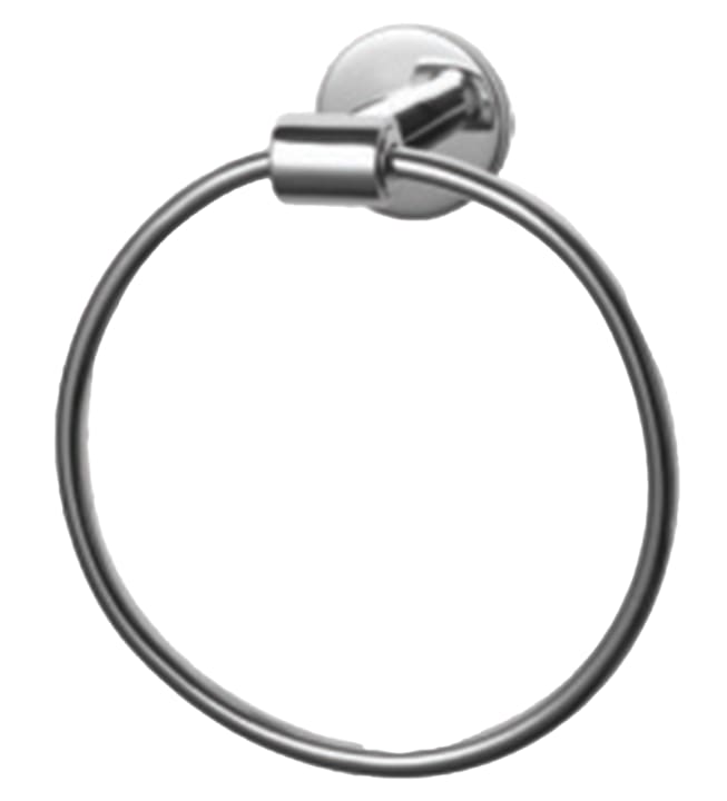 Parryware chrome towel ring bath accessory
