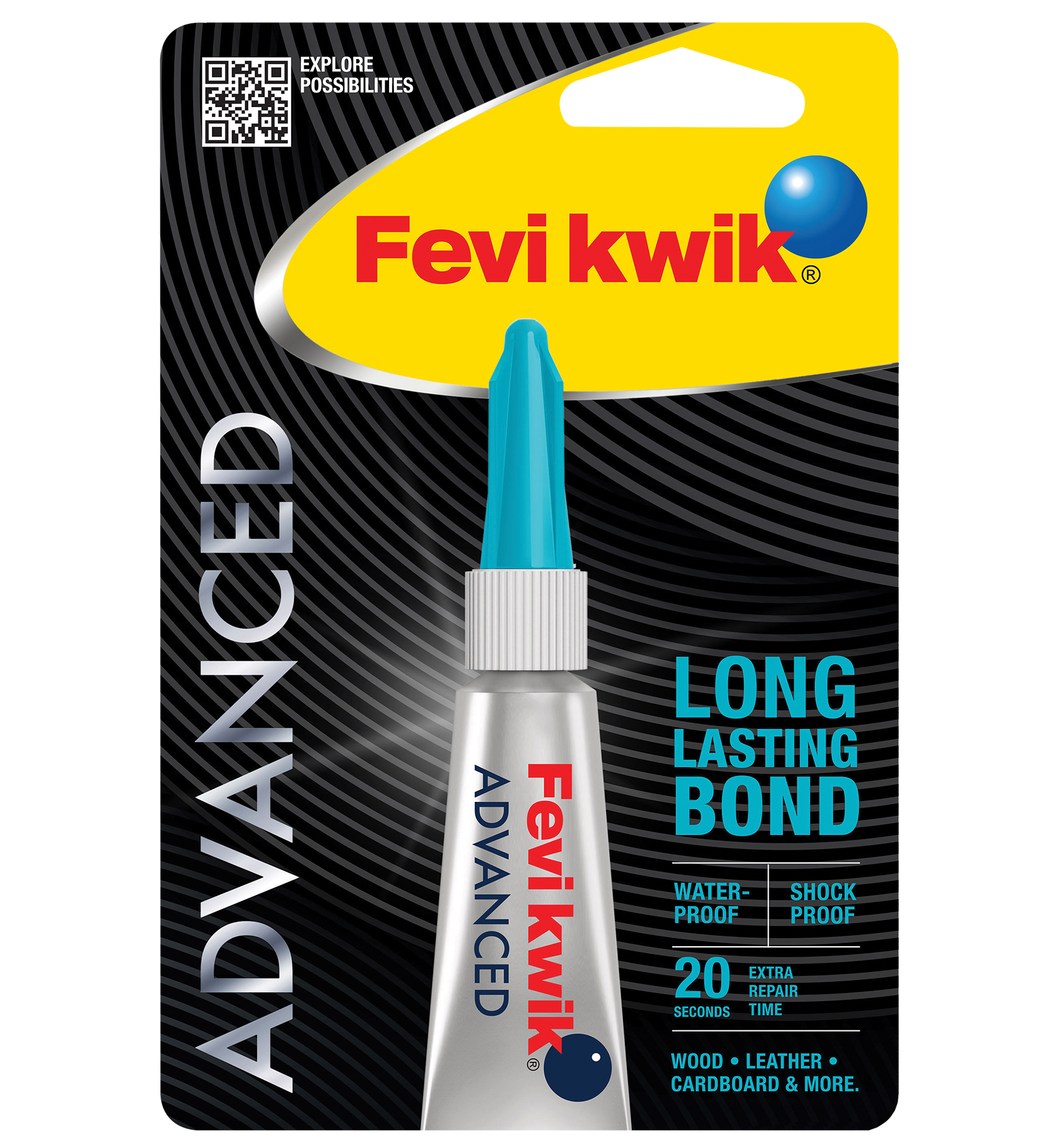 Fevikwik Advanced instant adhesive tube pack