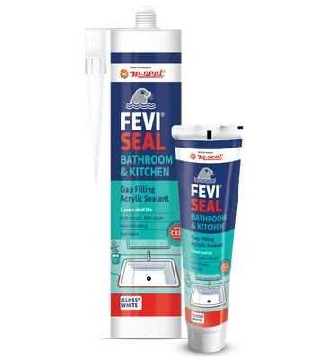 M-Seal FeviSeal bathroom and kitchen gap filling sealant pack