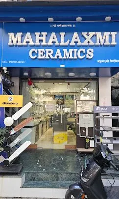 Mahalaxmi Ceramics showroom storefront on Paud Road, Kothrud, Pune