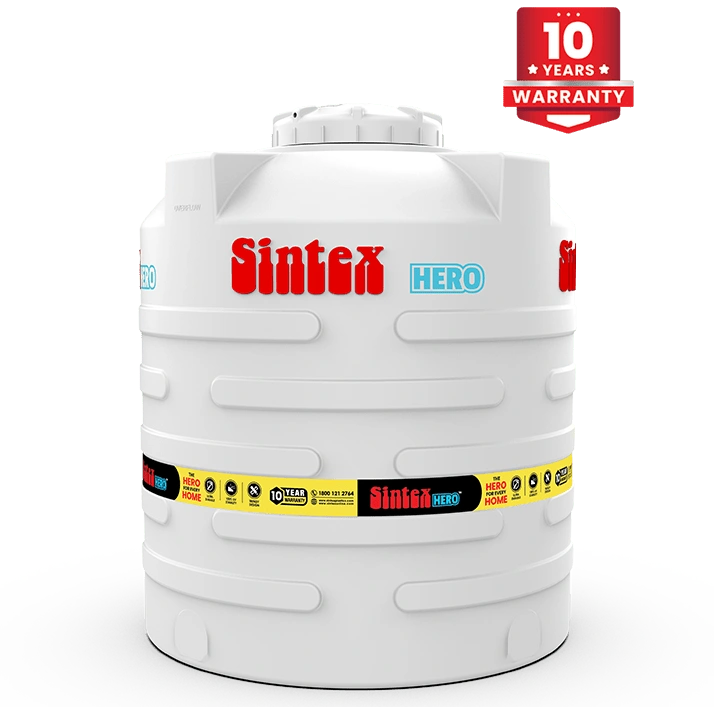 Sintex Hero rugged anti-algae water tank