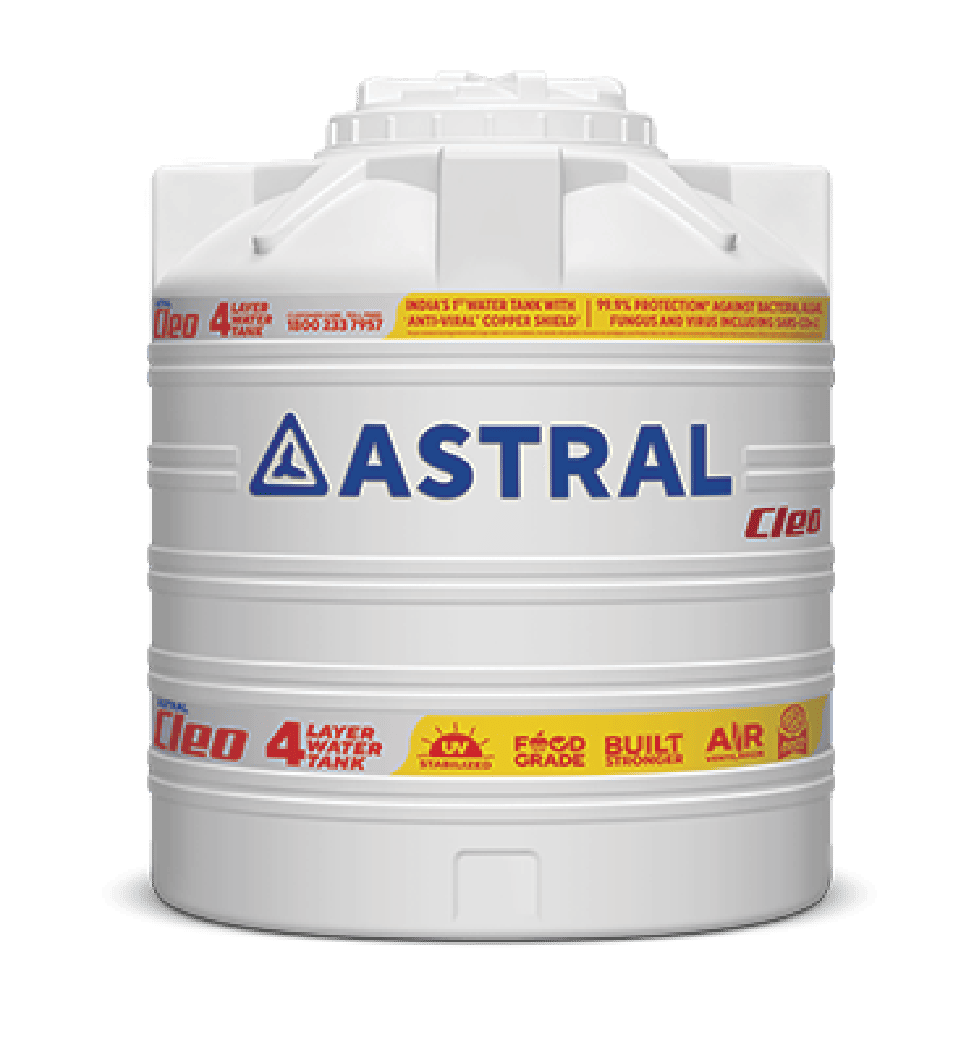 Astral Cleo 4-layer copper shield water tank