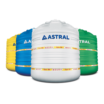 Astral Opta 3-layer blow-moulded water tank